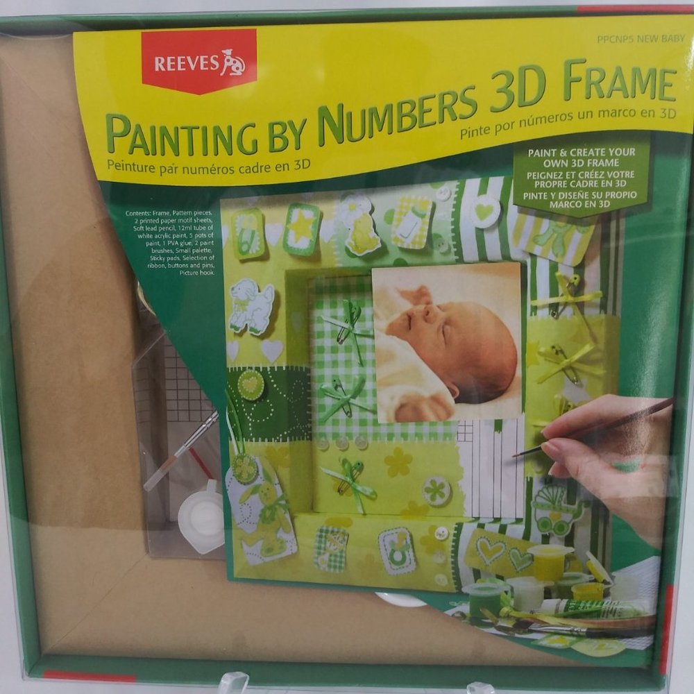 Paint and create your own 3D frame